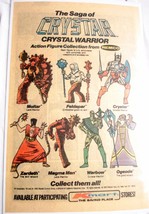 1983 Remco Color Ad The Saga of Crystar Crystal Warrior Action Figure Co... - $7.99
