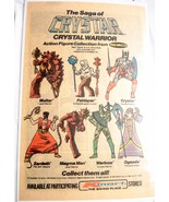 1983 Remco Color Ad The Saga of Crystar Crystal Warrior Action Figure Co... - £6.28 GBP