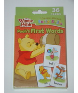 Winnie the Pooh - Pooh&#39;s First Words - Learning Cards (36 Cards) - £6.29 GBP