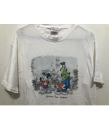 Vintage DISNEY STORE 1990s Disney Fun Seeker T Shirt Mickey,  Castle SZ ... - $19.79