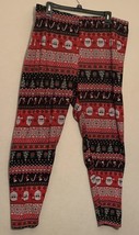 Pajama Pants Christmas Size 3x Merry and Bright - £6.08 GBP