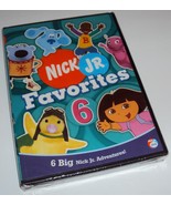 Nick Jr. Favorites Vol. 6 Six Nickelodeon (DVD NEW) Blue&#39;s Clues, Dora E... - £29.98 GBP