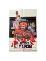 Il Volto Di Fu Manchu Poster Del Film Originale UK Quad. Christopher Lee - $11,729.81 MXN