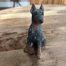 Doberman Vintage Stone Critters 4&quot; SC-090 1980s - $9.50