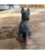Doberman Vintage Stone Critters 4&quot; SC-090 1980s - $183.28 MXN