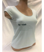 Women&#39;s Fetish Lt. Blue Tee Shirt - $39.00