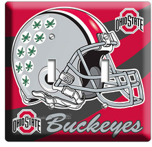 OHIO STATE BUCKEYES UNIVERSITY FOOTBALL TEAM2  GANG LIGHT SWITCH ROOM HO... - $22.99