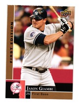2009 Upper Deck First Edition #203 Jason Giambi New York Yankees - £3.39 GBP