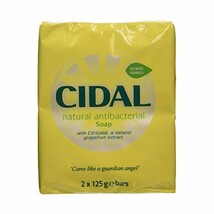 Cidal 250g Natural Antibacterial Soap - Pack of 2  - $12.00