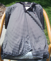 Greg Norman Shirt Mens XL striped  Play Dry Cooling Fabric - $7.95