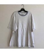Tommy Bahama Big &amp; Tall XXL Cotton Woven oatmeal and gray Tshirt 100% co... - $35.08 CAD