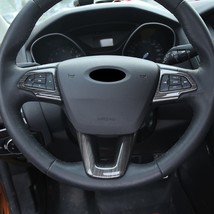 3Pcs/Set  Interior Steering Wheel Protection Trim Sticker for  Kuga Escape Eco 2 - £65.29 GBP