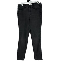 Nicole Miller New York Women&#39;s SOHO High Rise Skinny Jeans Size 10 Black - £21.79 GBP