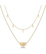 Gold Plated Layering Necklace - £27.06 GBP