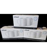 Cricut Ceramic 12oz Mugs Blank White - Sublimation 6 Blanks NIB - $23.23 CAD
