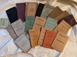 Beaucoup De 18 1920 1930 1940 Baltimore &amp; Ohio B &amp; O Chemin Fer Règles E... - €132,75 EUR