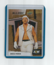 Angelo Parker 2022 Upper Deck Aew Allure Table Parallel Card #98 - £3.86 GBP