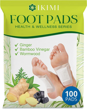 100 Pads Foot Pads, Ginger Foot Pads for Stress Relief, Better Sleep, Fo... - £21.08 GBP