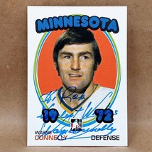 2009-10 ITG #119 Wayne Connelly SIGNED Autograph 1972 The Year In Hockey Card - £5.50 GBP