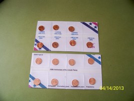 UNC SETS 1982PD 7 VARIETIES and 2009 PD ANN LINCON PENNIES - $14.84