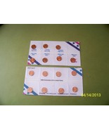 UNC SETS 1982PD 7 VARIETIES and 2009 PD ANN LINCON PENNIES - $20.20 CAD