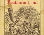 The Buccaneer Restaurant Menu Van Wyck Road Blauvelt New York 1970&#39;s - $27.70