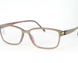 Nuovo StepperS STS-30028 F130 Taupe/Burgundy Montatura Occhiali 53-14-135mm - $66.33