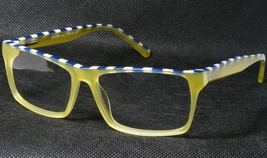 Selectra SEL2728 3 Lime Green /BLUE /WHITE Unique Eyeglasses Glasses 55-15-138mm - £50.42 GBP