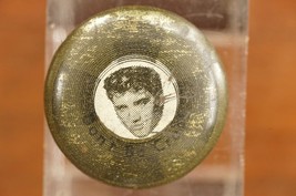 Vintage Elvis Presley Metal Pinback Pin Don&#39;t Be Cruel Original 1956 - £16.46 GBP