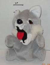 Gray Wolf Hand Puppet Rare VHTF - £11.25 GBP