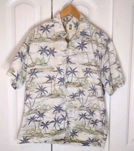 Kahala Ethnic Village Hawaiian Shirt Size L Vintage Tropical Beach Vacation READ - £12.46 GBP