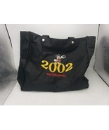 Walt Disney World 2002 Mickey Mouse large black tote bag beach 15&quot;x15&quot;x7... - €12,18 EUR