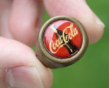 vintage Coca Cola ring gumball machine BRASS adjustable advertising ESTA... - $29.99