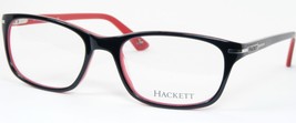 Hackett HEK1131 026 Nero/Rosso Vista Occhiali Plastica Telaio 1131 52-18-145mm - £76.51 GBP