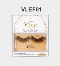Vluxe By I Envy Mink Lash Inspired Pearl 100% Virgin Remy Hair Use Up To 25 Times - £5.93 GBP