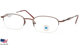 New Converse Vintage Brown Eyeglasses Glasses Metal Frame 49-19-140 B30mm - £43.34 GBP
