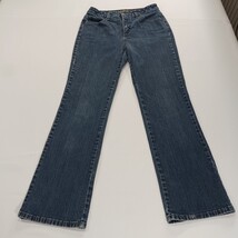 St. John's Bay Women's Blue Stretch Secretly Slender Bootcut Denim Jeans Size 4S image 15