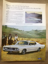 Vintage 1968 Park Lane 2 Door Hardtop Horses Print Advertisement Ad Car ... - $8.36