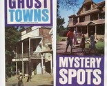 Ghost Town &amp; Mystery Spots 1964 Brochures Union 76 Southern California A... - $17.82