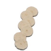 Miniature Finex Muslin Buff, 1-1/2&quot; 12 Pcs - £11.76 GBP