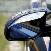 2Pcs Universal Flexible PVC Car Accessories Rearview Mirror Rain Shade Rainproof - £48.96 GBP