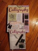 Calligraphy Master Class 48 Pages Book Kit  Notebook Pens &amp; 6 INK Cartridges - £16.70 GBP