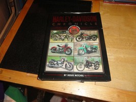 harley davidson chronicle by doug mitchel 1997 hardcover history book - $13.37