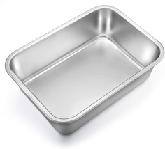 Lasagna Pan, Rectangular Cake Pan Brownie Bake Dish Stainless Steel, 12.... - $37.34 CAD