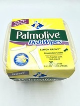 Palmolive Dish Wipes Lemon Grove Pretreated Disposable Cloths Discontinu... - $17.99