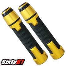 Hayabusa Black Gold Grips 1999-2017 2018 2019 2020 2021 2022 Comfort Racing Hand - £39.18 GBP