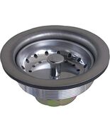 Kitchen Sink Strainer, Stainless Steel, 3-1/2-In. O.D. - $33.48 CAD