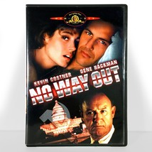 No Way Out (DVD, 1987, Widescreen) Like New !    Kevin Costner   Gene Hackman - £7.45 GBP
