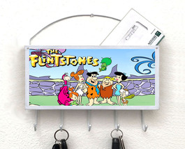 The Flintstones Mail Organizer, Mail Holder, Key Rack, Mail Basket, Mailbox - $373.45 MXN