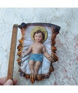 Vintage 6 Inch Baby Jesus Nativity Figure Larger Size Japan Made FREE US... - £22.34 GBP